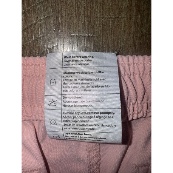 Carhartt Pink Force Cross-Flex Scrub Jogger Pants Drawstring Petite Small PS - Picture 13 of 16